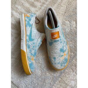 Nike Capri White Canvas Slip On Sneaker Training Shoes Women's US 10